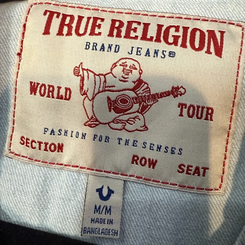True Religion Jean Jacket- Medium‎